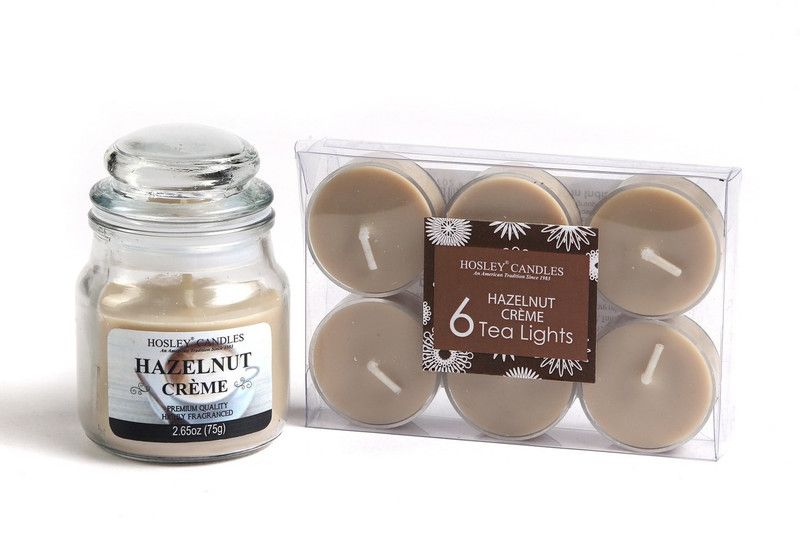 Hosley G97318 Candle  (Brown, Pack of 7)