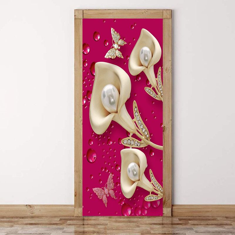 COLOR SOLUTION Decorative Multicolor Wallpaper  (76 cm x 198 cm)