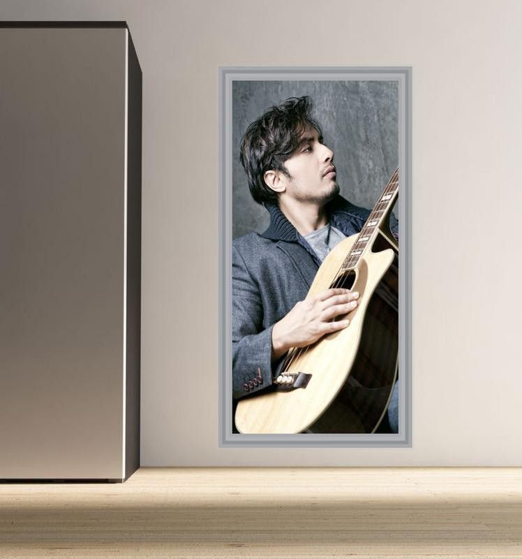 Ali Zafar Wall Poster Paper Print  (19 inch X 36 inch, Rolled)