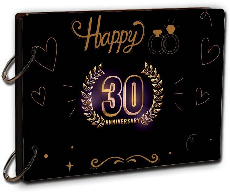 DECOR Production MDF Scrapbook Memory Book, Photo Album for Memories, Gifting Purpose for Friends, Love, Kids etc_18 Album  (Photo Size Supported: 4X6 inch, 5x5 inch, 5x7 inch)