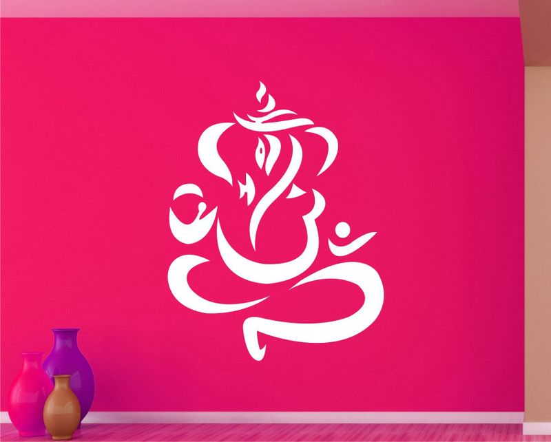 Smart Wall Guru Religious White Wallpaper  (76 cm x 59 cm)