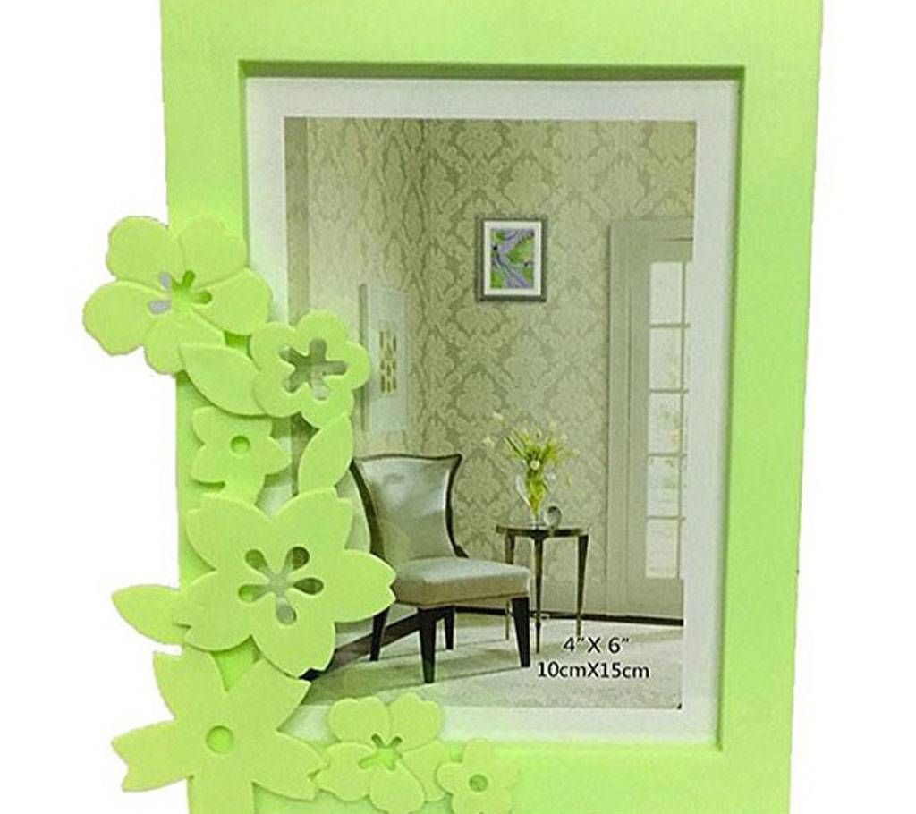 wedding Photo Frame with Flower Design