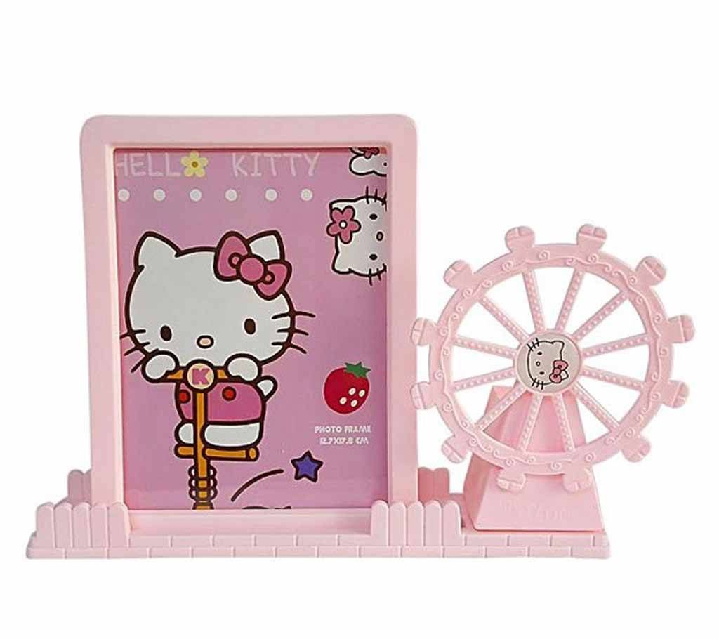 Hello Kitty Photo Frame - Plastic Showpiece Pink
