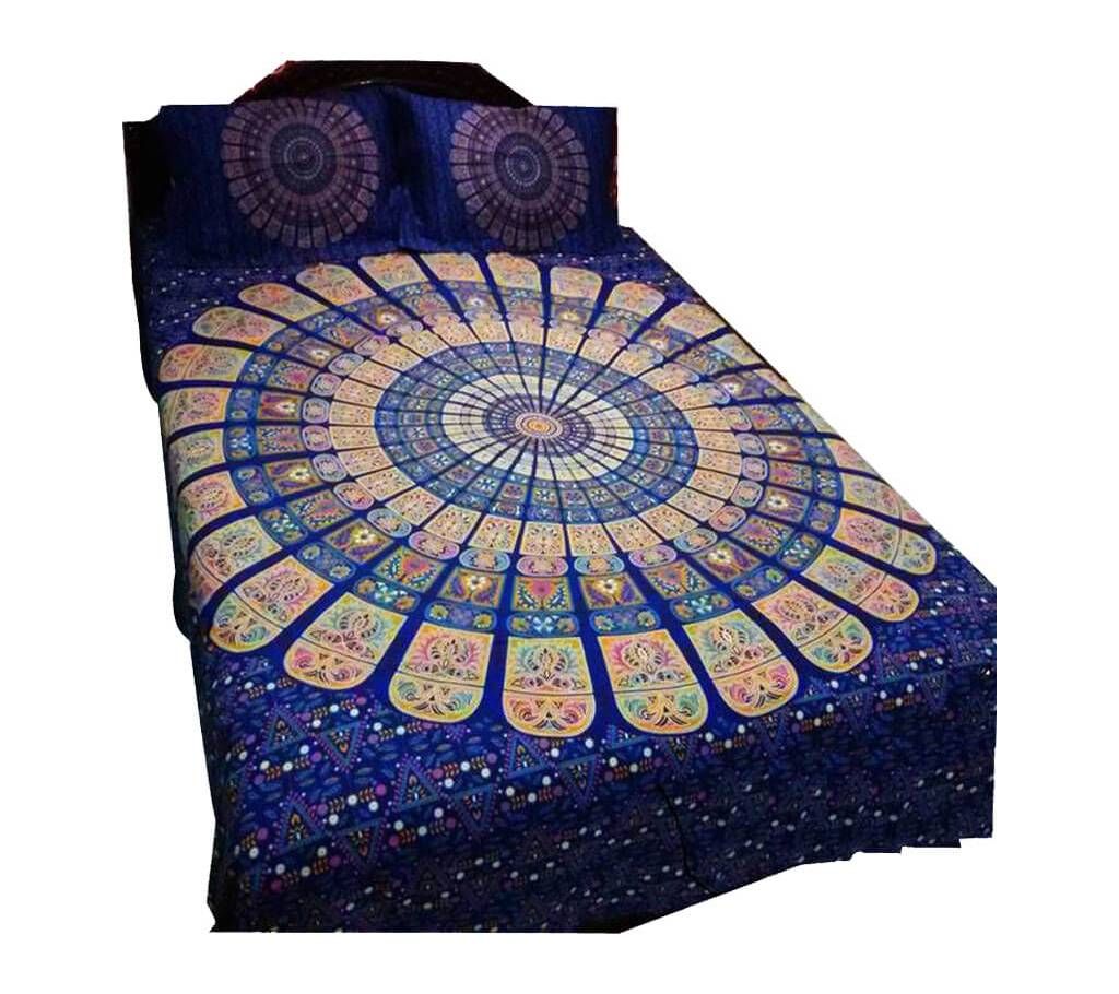 Cotton Double size Bed Sheet Set -104