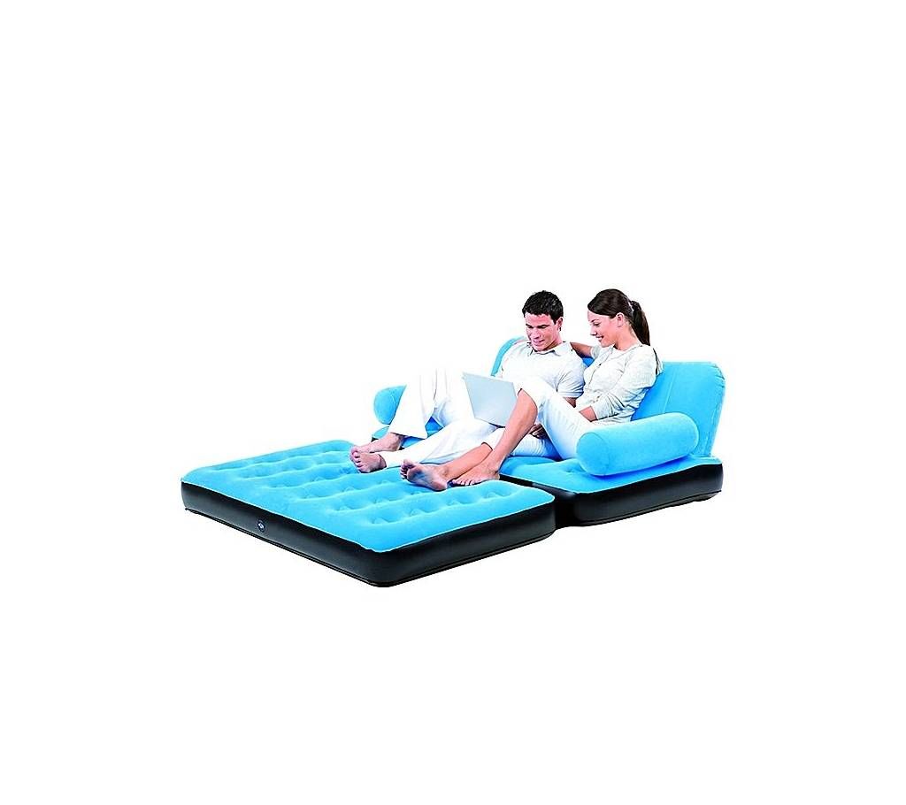 Inflatable Double Air Bed Cum Sofa