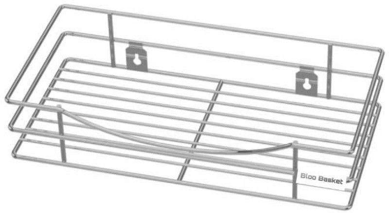 KASTBHANJAN FASHION Stainless Steel Wall Shelf  (Number of Shelves - 1, Silver)