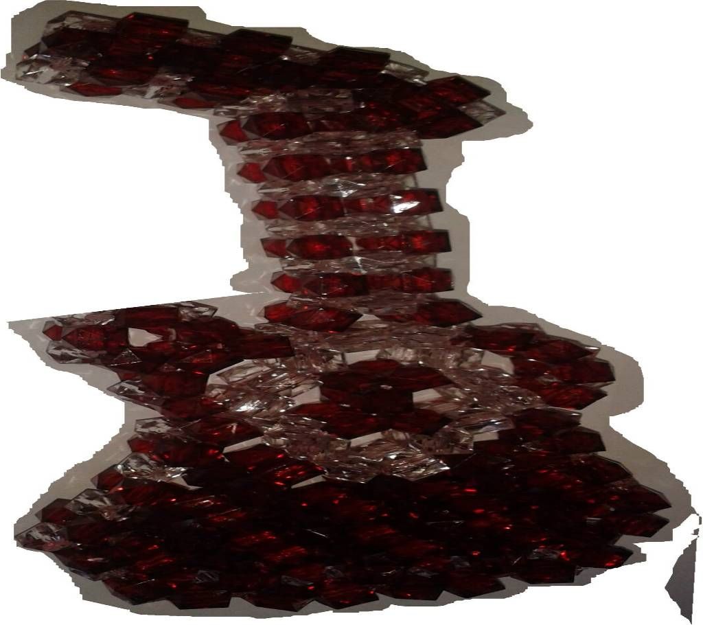 Crystal beaded guttier