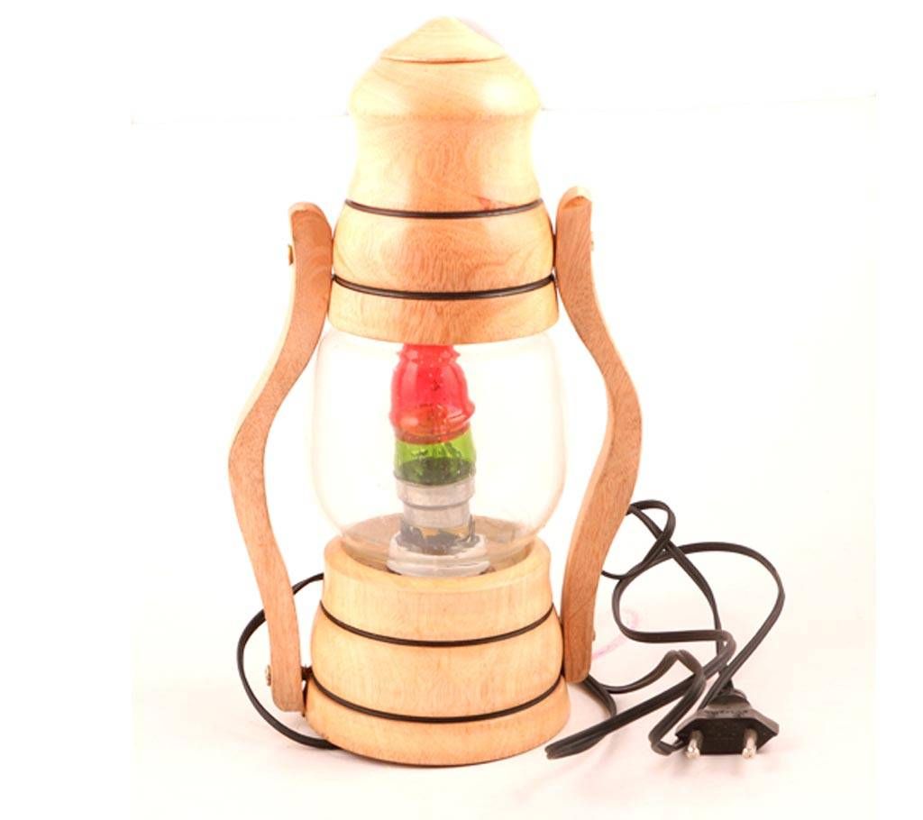 Wood Made Hurricane Lamp shade