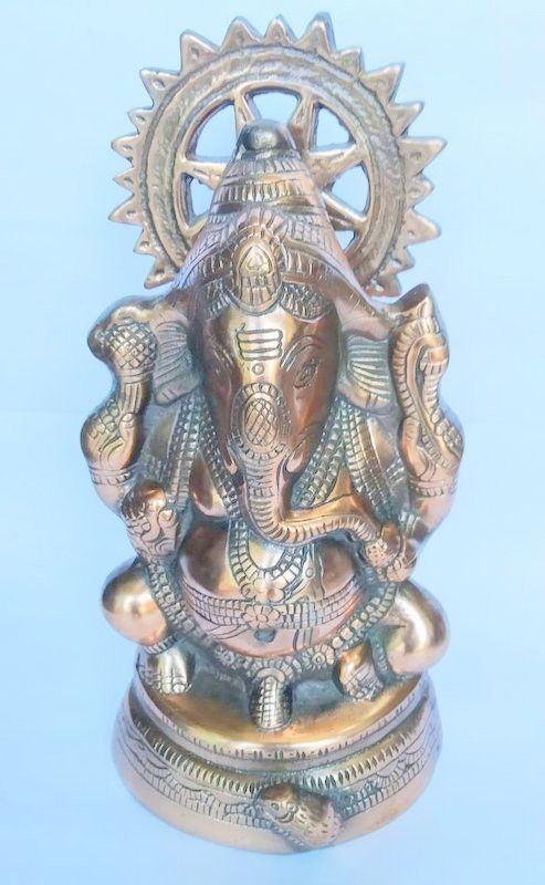 Robin Export Company Decorative Showpiece - 30 cm  (Bronze, Copper)