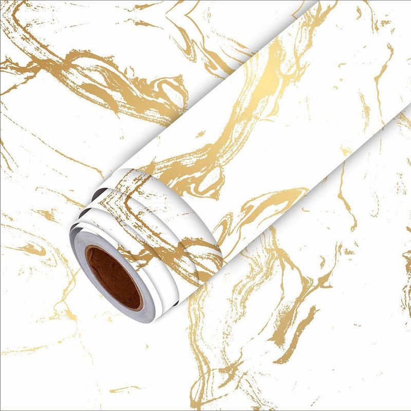 CVANU Decorative White Wallpaper  (60 cm x 213 cm)