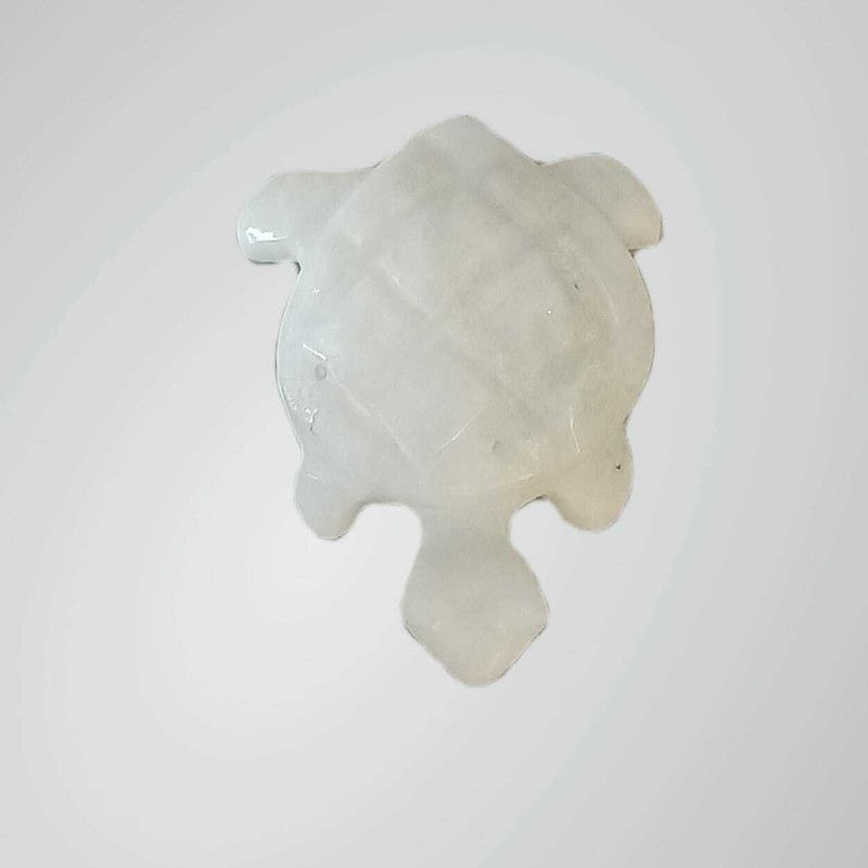 monika overseas Decorative Showpiece - 2.5 cm  (Marble, White)