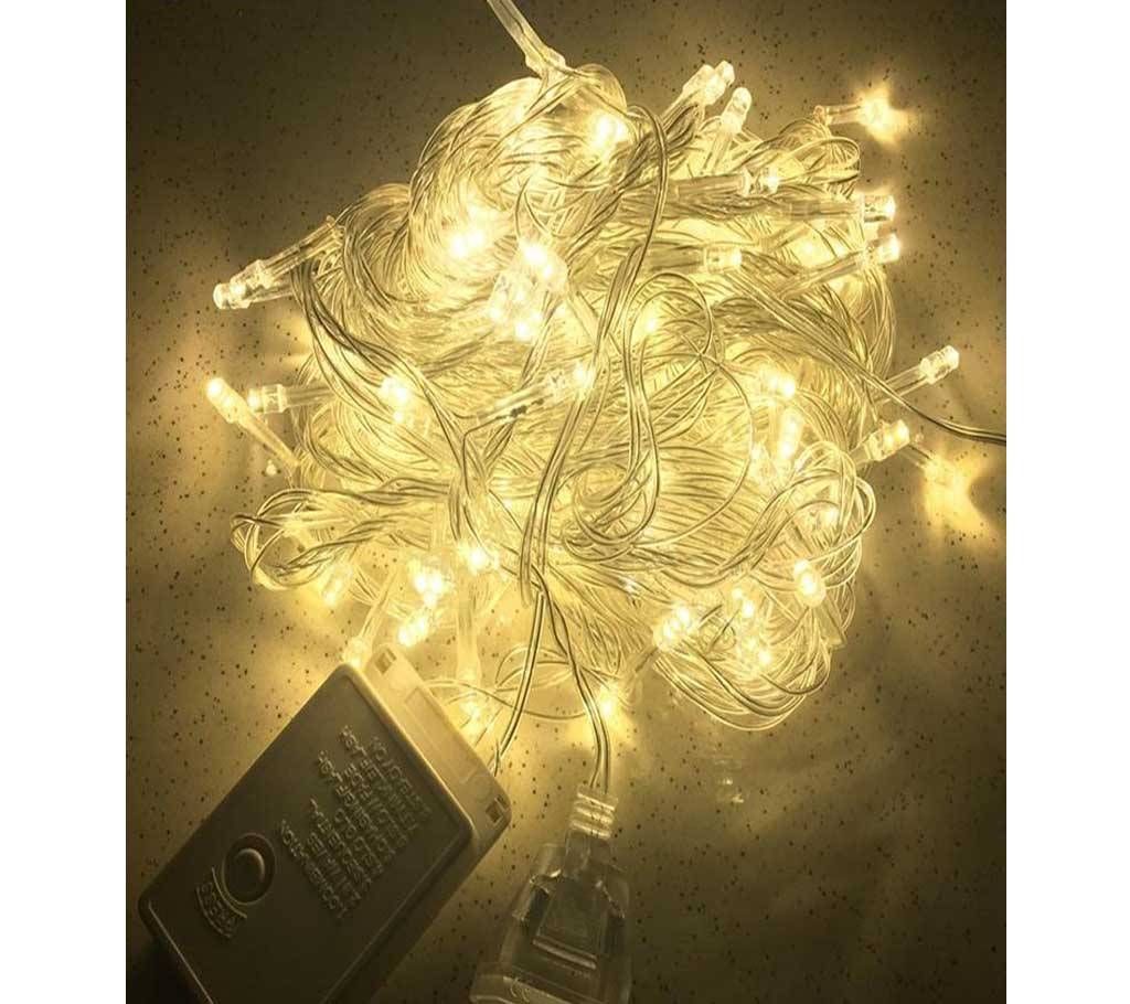 Golden color fairy light
