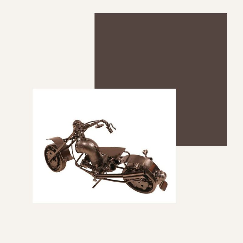 GAJSHREE Decorative Showpiece - 13 cm  (Metal, Copper)