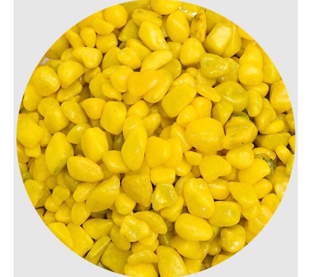 Yellow pebbles