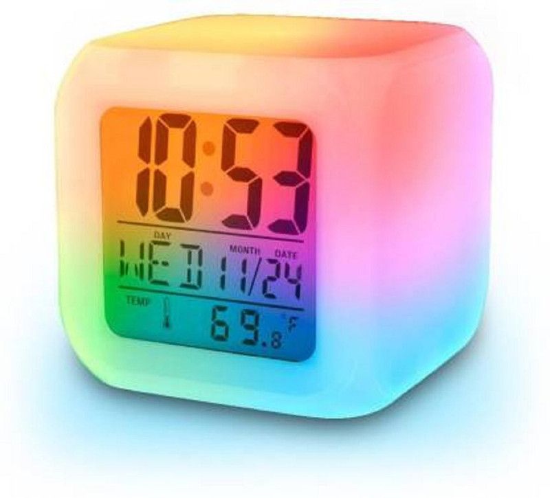 luchila Digital Multicolor Clock