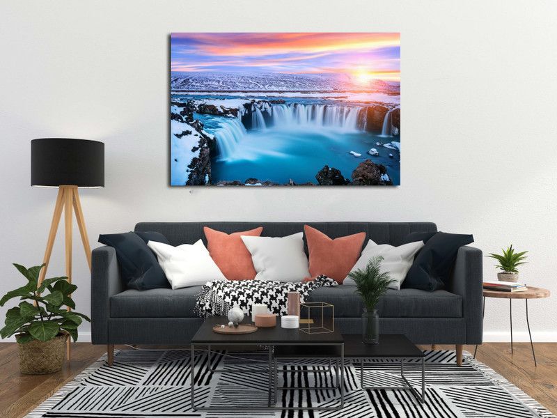 Scenery view Vinyl Poster sticker For Livingroom, bedroom, Hall, office, study room Size 24x36 inch Paper Print (24 inch X 36 inch) Paper Print  (24 inch X 36 inch)