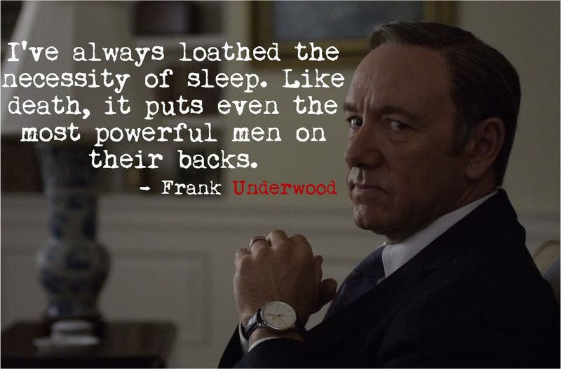 House Of Cards Quote Poster Paper Print  (18 inch X 12 inch)