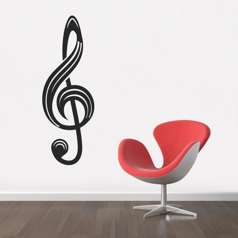 StickMe 100 cm Awesome Music Note Wall Sticker - SM 299 Self Adhesive Sticker  (Pack of 1)