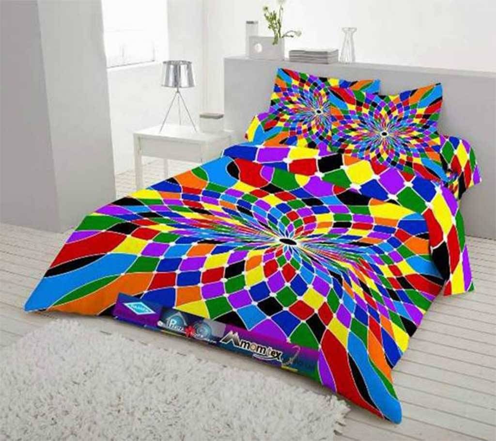 Cotton bed sheet & pillow cover set