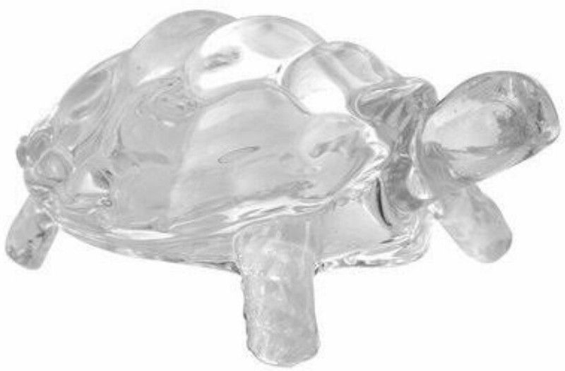 gaudee Decorative Showpiece - 5 cm  (Glass, Clear)