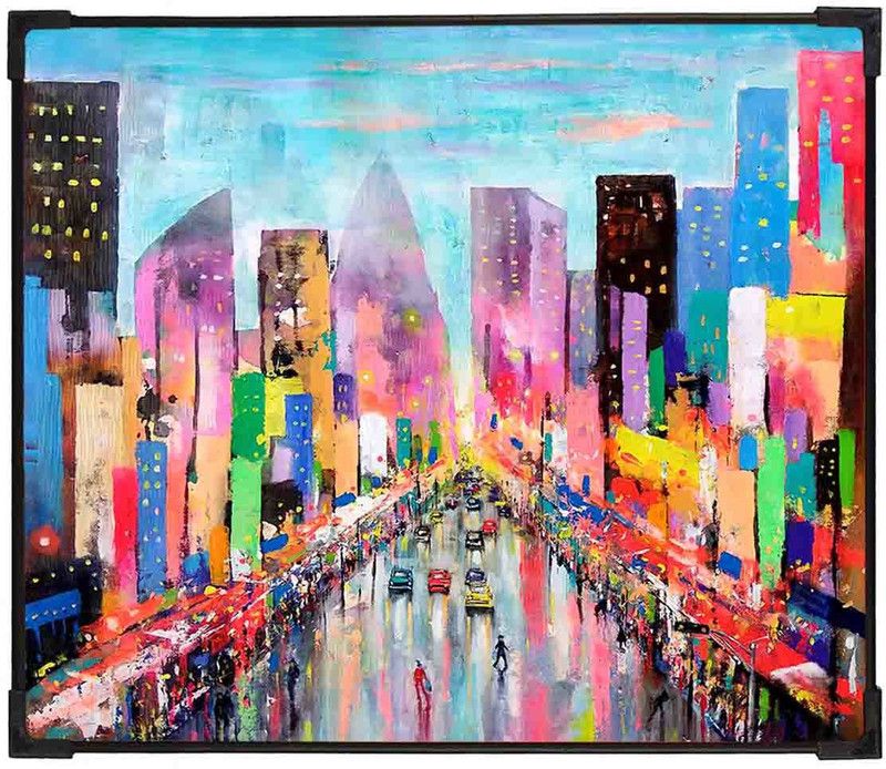FURNATO Digital Reprint 14 inch x 12 inch Painting  (With Frame)