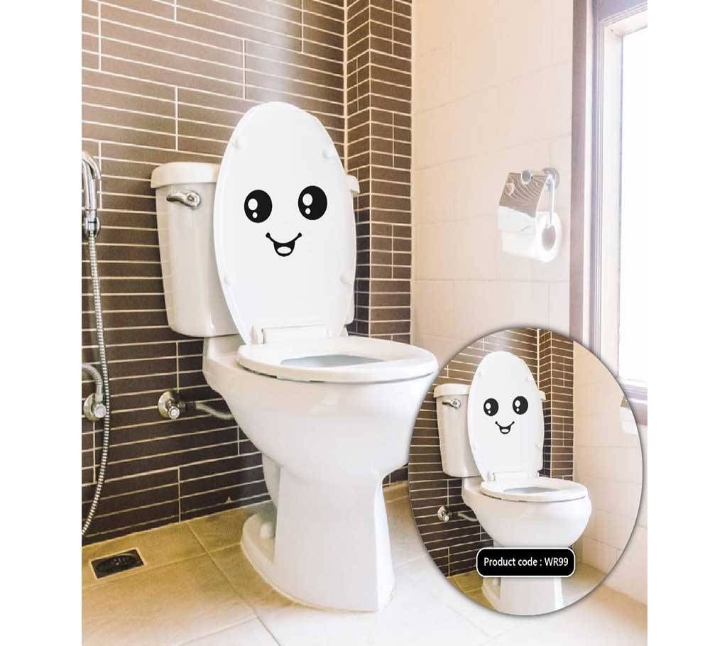 Innocent face Vinyl decals Removable Sticker for Washroom - DDecorator