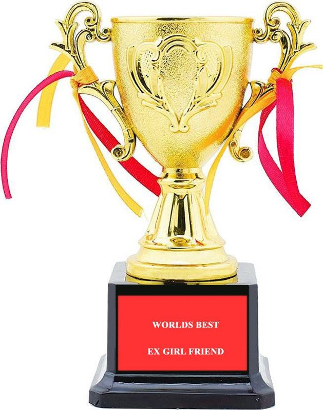 qth BEST EX GIRLFRIEND Trophy  (6.5 INCH)