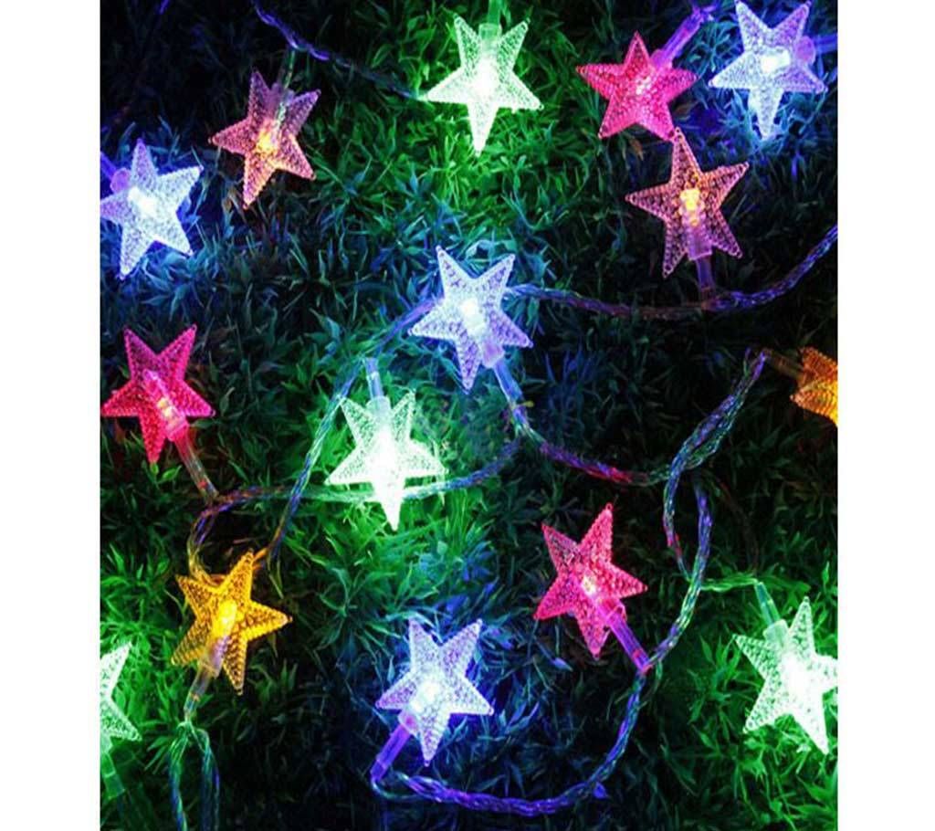 Multi Color Star Shaped Fairy Lights - 2 Sets