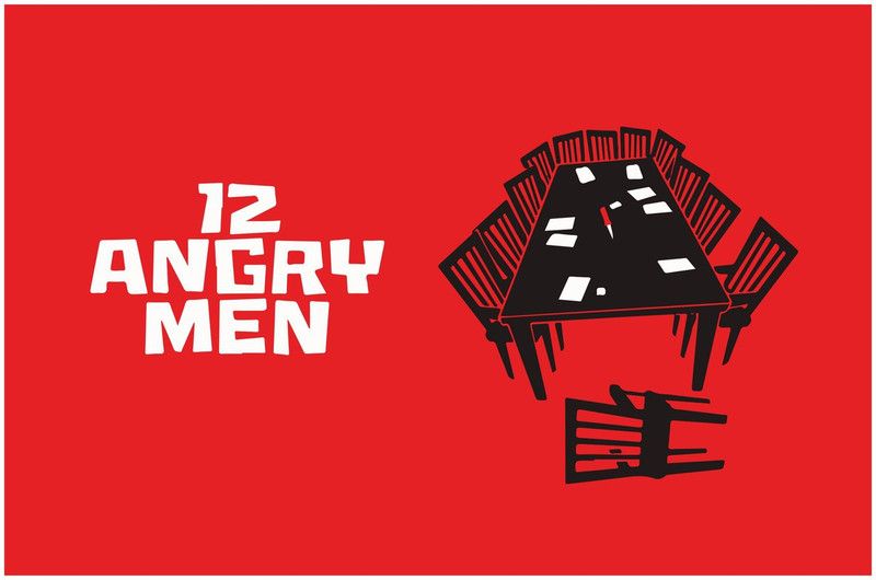 RRG, 12 Angry Men Poster Paper Print (18inchx12inch) Paper Print  (12 inch X 18 inch)