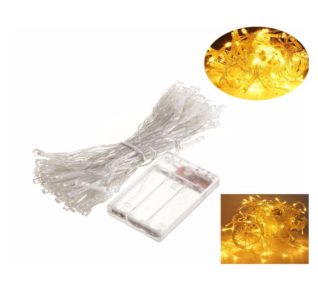 10M Battery Powered Operated LED Fairy String Light Lamp Christmas Halloween Mult-Color
