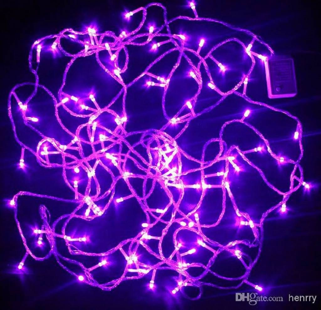 PURPLE colour fairy light