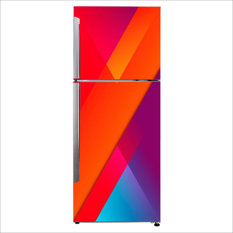 K2A Studio 60 cm abstract 3d material colors Self Adhesive Sticker  (Pack of 1)