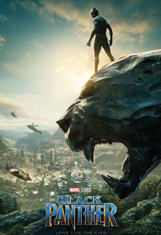Black Panther Movie Poster for Room & Office (13 Inch X 19 Inch, Rolled) Paper Print  (19 inch X 13 inch, Rolled)