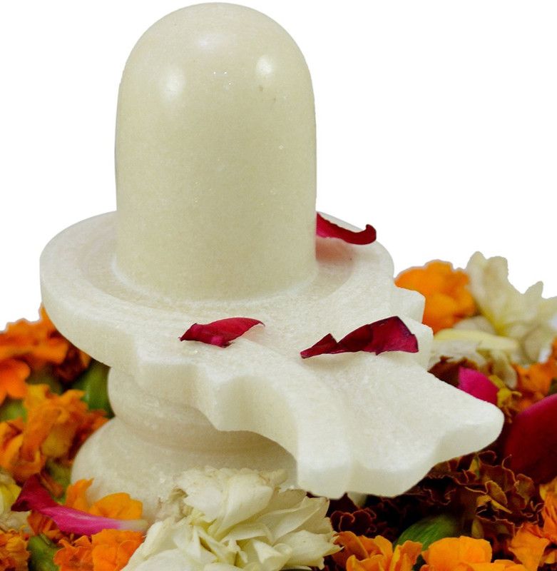 SBBCO Decorative Showpiece - 9 cm  (Marble, White)
