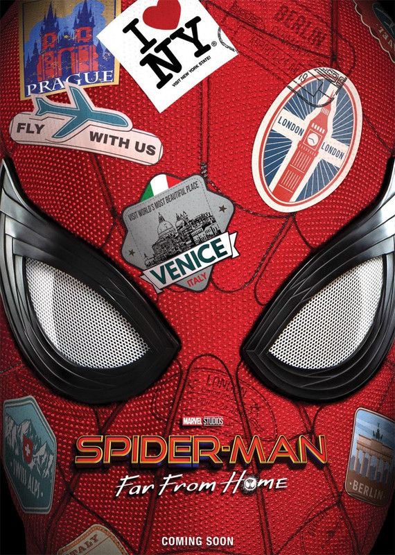 Spider Man Far From Home Jumbo Poster for Room & Office (24 Inch X 36 Inch, Rolled) Multicolor Paper Print  (36 inch X 24 inch, Rolled)
