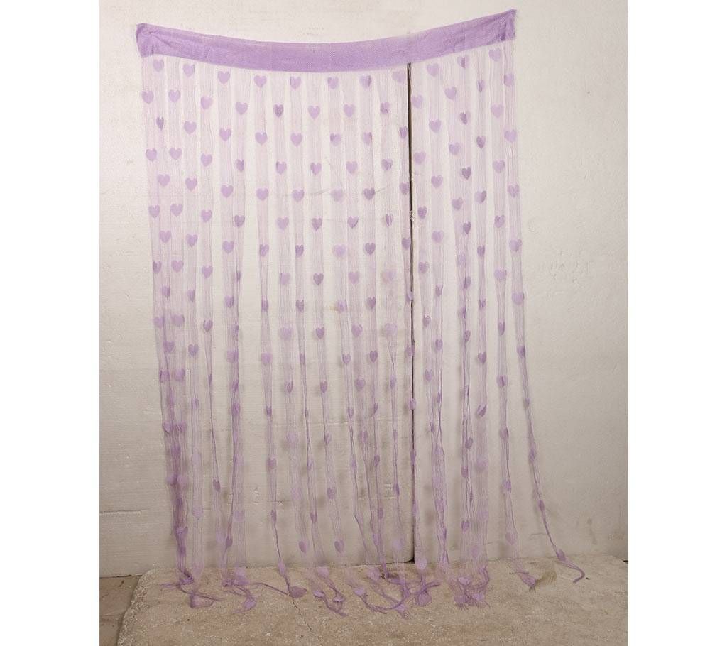 Handloomhub Heart Net Curtains 1 Pcs