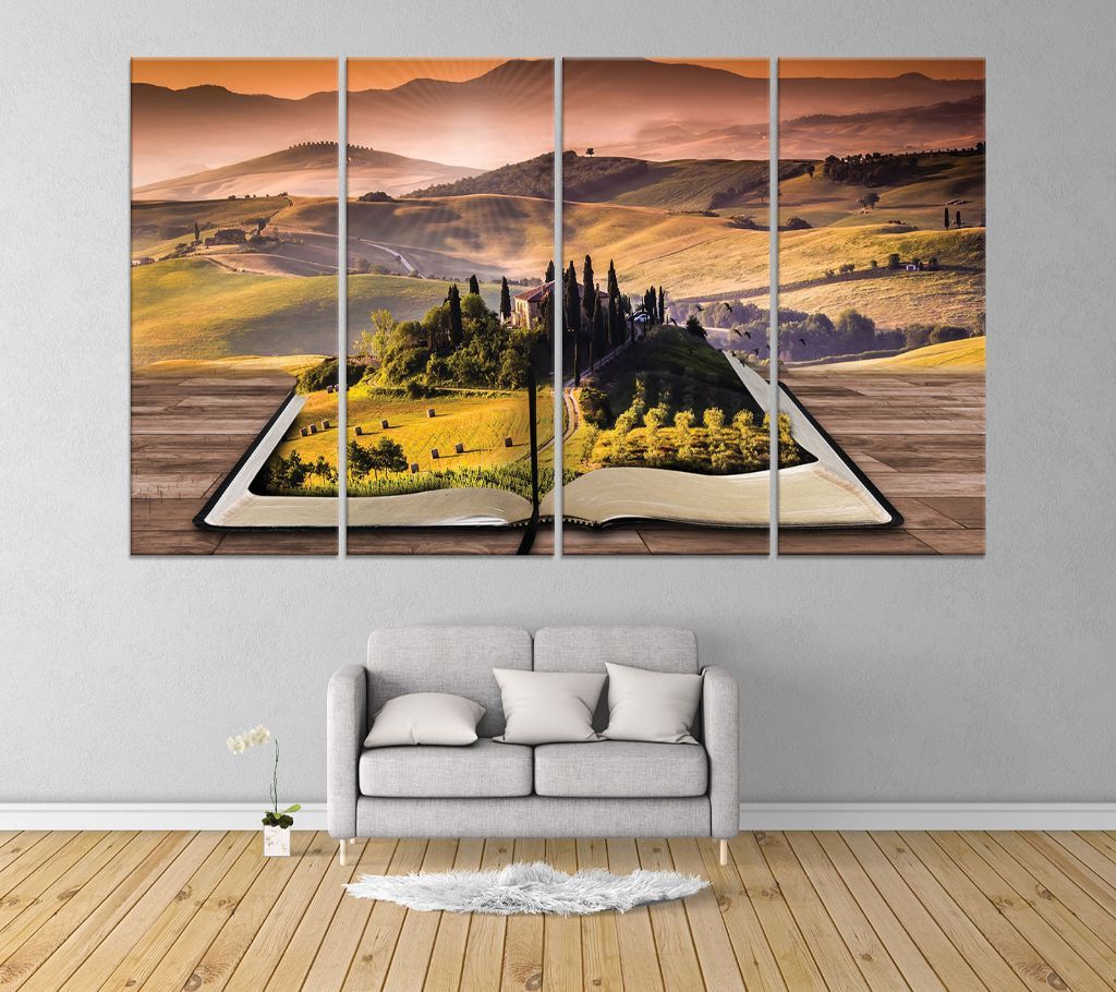 CNVS-309 Graphics Nature Wall Canvas Art Prints 60 inch x 36 inch
