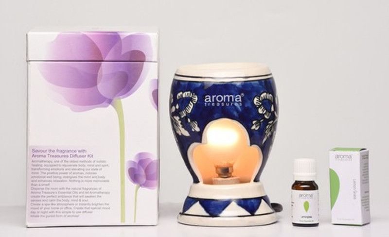 Aroma Treasures Lemon grass Diffuser Set  (2 x 400 g)