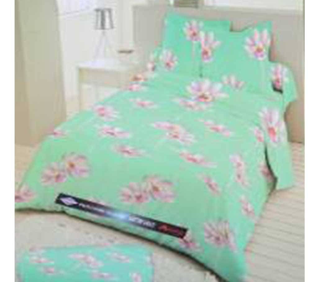 Pakiza 4 pieces Double Bed sheet Set