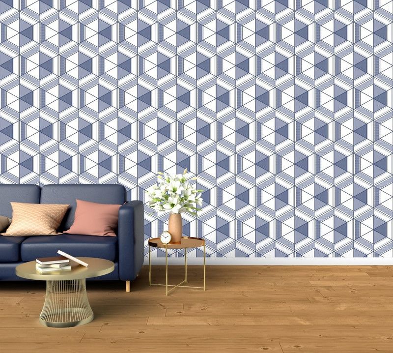 GNRCDIGITALMART Abstract Multicolor Wallpaper  (41 cm x 120 cm)