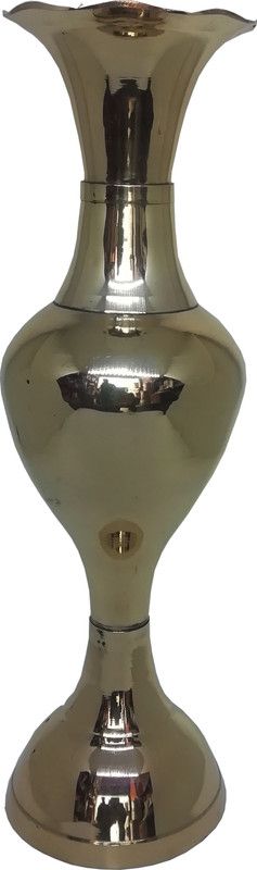 72 Salute Copper Vase  (10 inch, Copper)