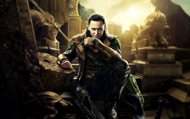 Poster Thor The Dark World Thor Loki sl662 (Plastic Large Wall Poster, 36x24 Inches, Multicolor) Fine Art Print  (24 inch X 36 inch, Rolled)