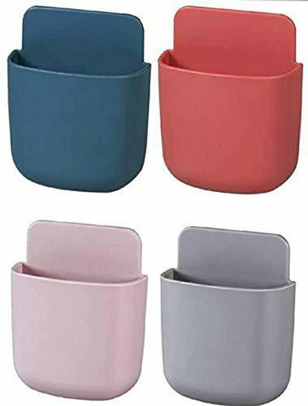 Blue Earth Plastic Wall Shelf  (Number of Shelves - 1, Multicolor)