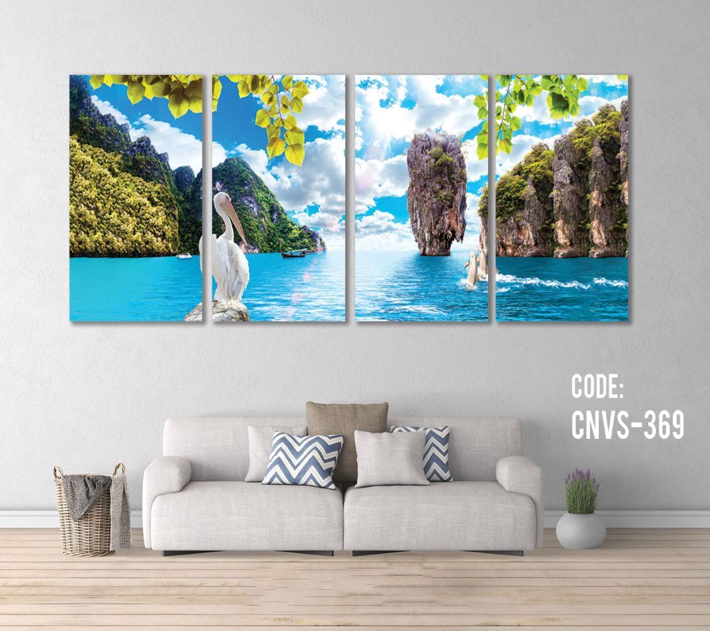 CNVS-369 Nature Life Wall Canvas Art Prints 96 inch x 48 inch