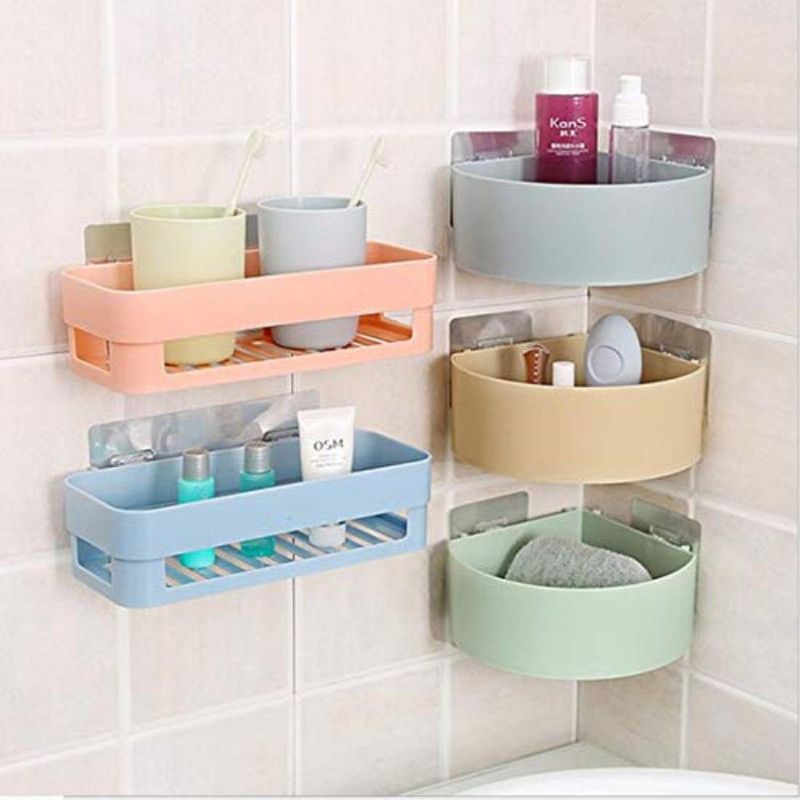 prisma collection Plastic Wall Shelf  (Number of Shelves - 5)
