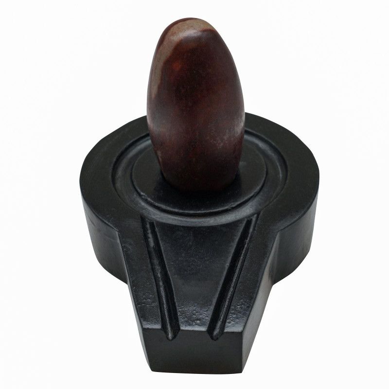 Maharduraastro MHSS34 Decorative Showpiece - 3 cm  (Stone, Black)