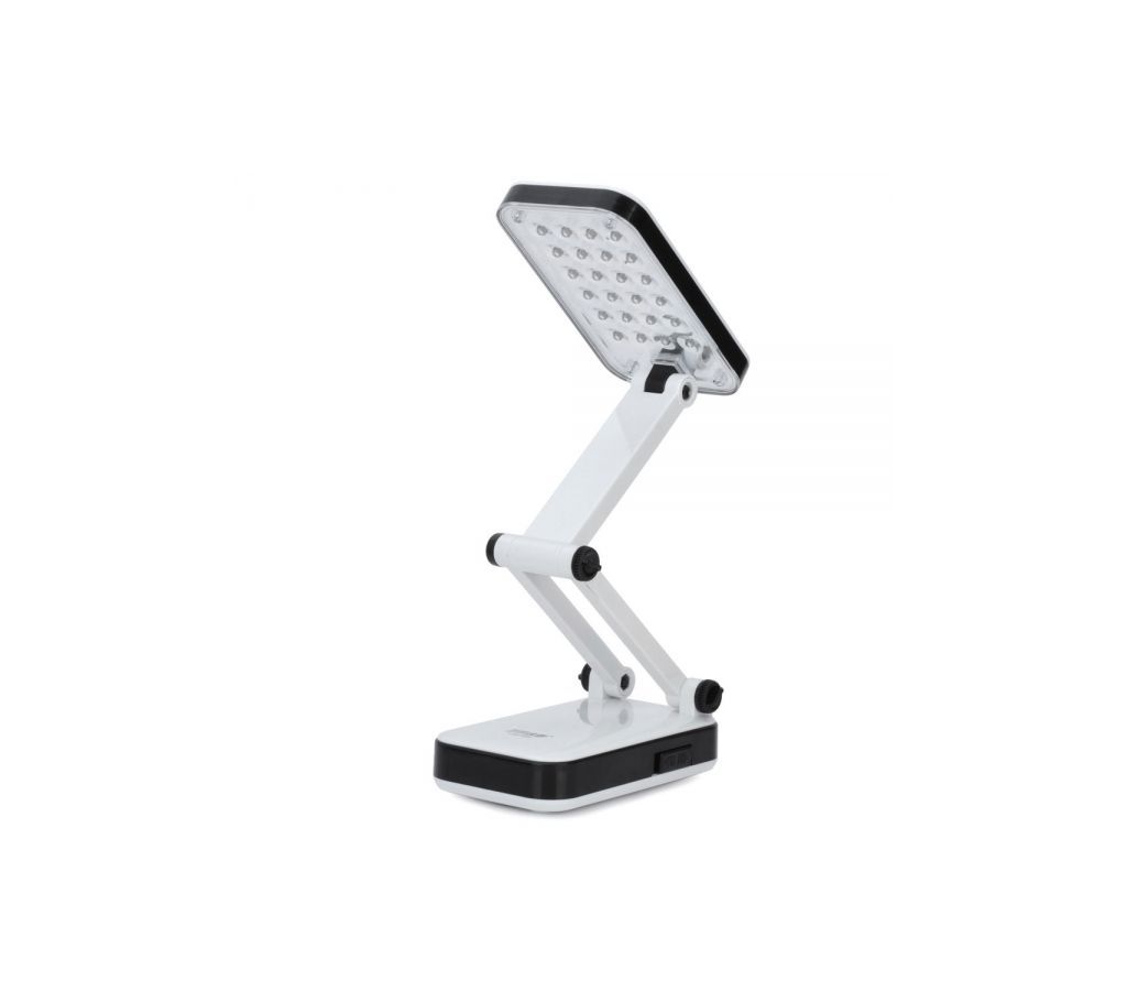 DP LED Rechargeable Desk Lamp - White