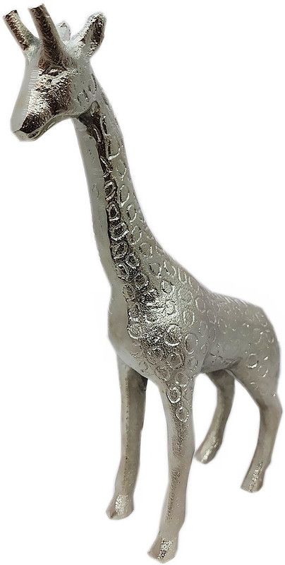 Hubshi Decorative Showpiece - 15 cm  (Aluminium, Silver)