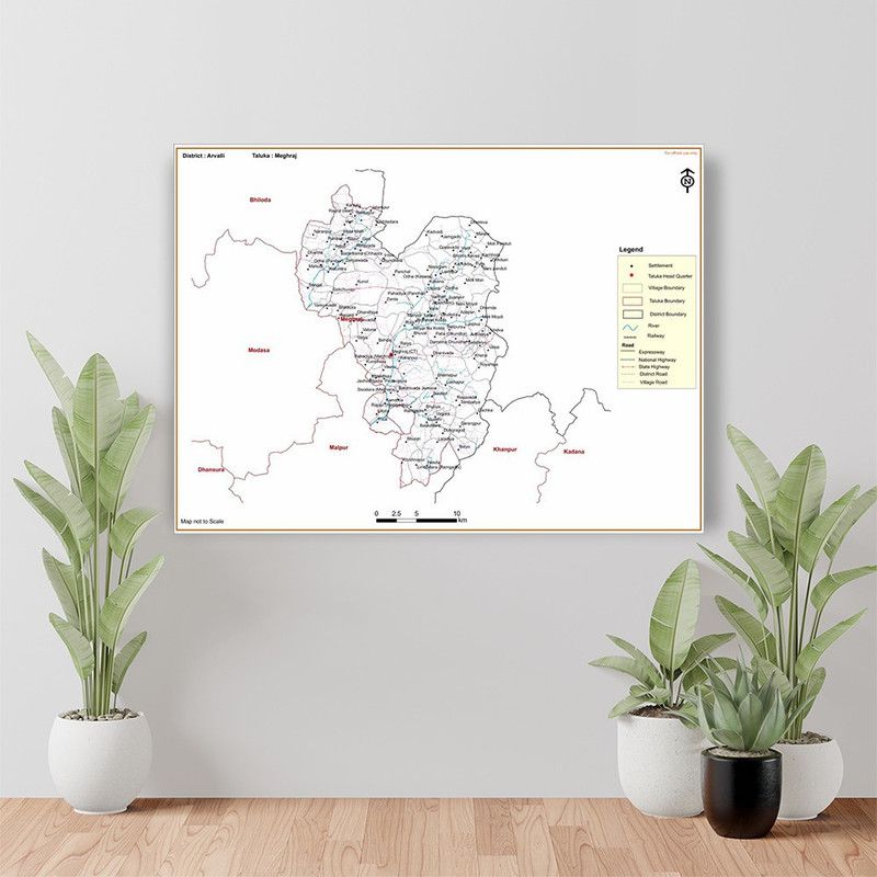 BRITISH TERMINAL 30.48 cm Arvalli DISTRICT Meghraj TALUKA Self Adhesive Sticker  (Pack of 1)
