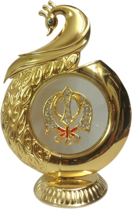 Dharohar The heritage GP-95-K Decorative Showpiece - 11.5 cm  (Gold Plated, Gold)